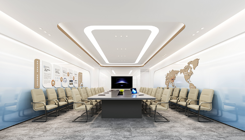 高級(jí)商務(wù)辦公室照明設(shè)計(jì)：以光塑境，以智提效